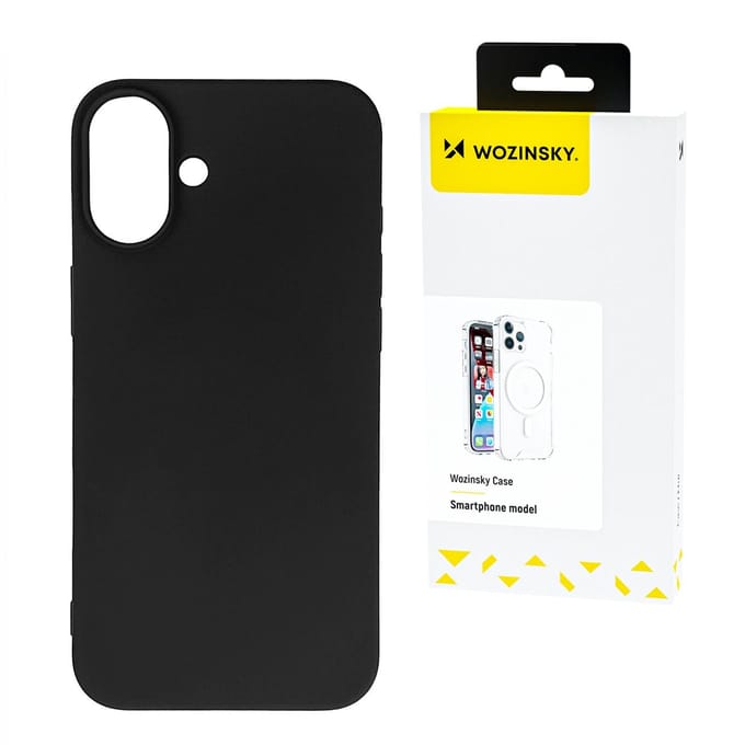 Wozinsky Silicone Case Flexible Silicone Case for Samsung Galaxy S25 Ultra - Black