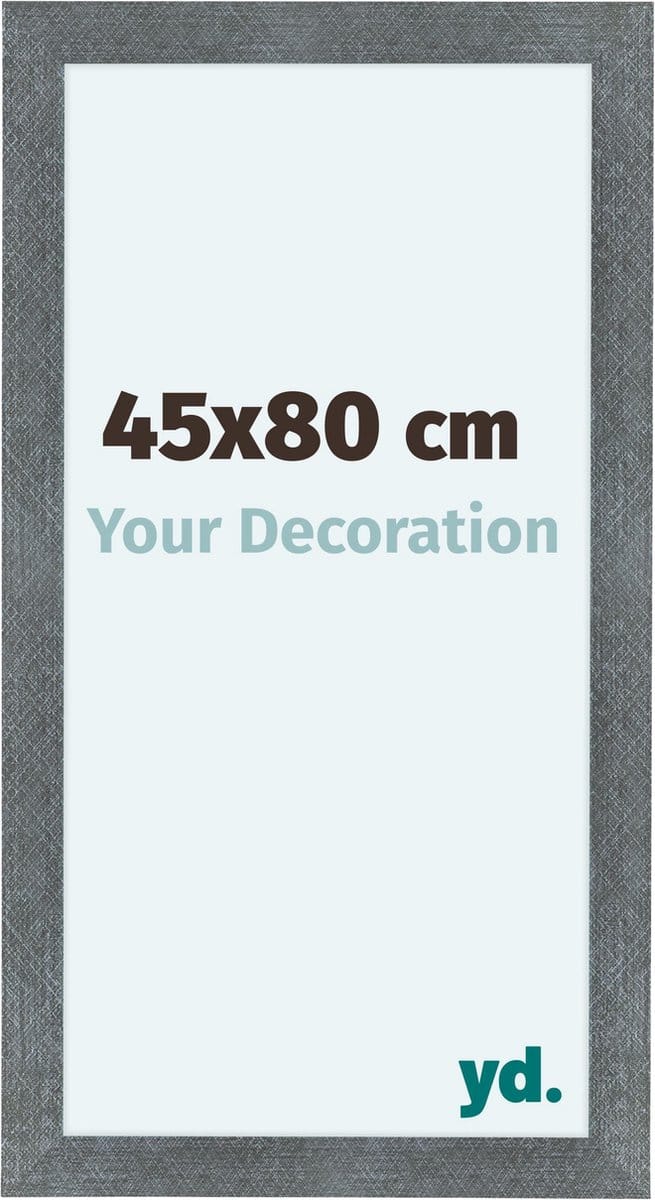 Your Decoration - Fotolijst 45x80 cm - MDF - IJzer Geveegd - Como