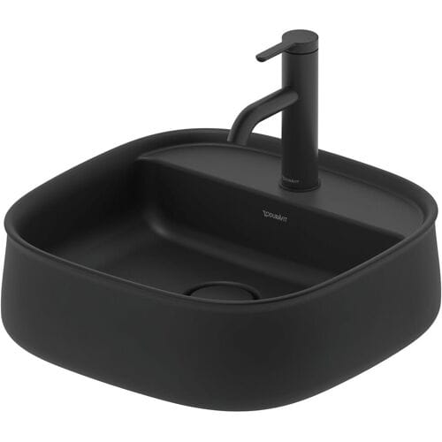 Duravit Zencha countertop sink 42 x 42 cm, with tap hole bench 2374421371