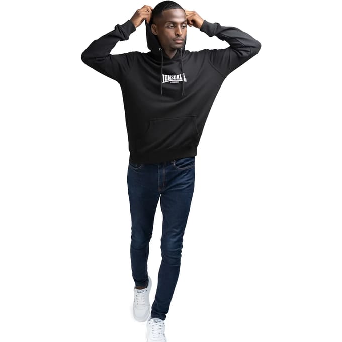 Lonsdale-hoodie Beetham, sweatshirt met capuchon, slanke pasvorm