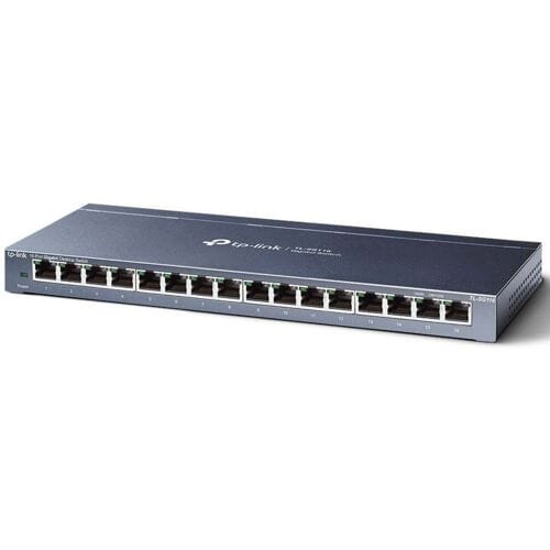 TP-Link TL-SG116 - Unmanaged Switch - 16 poorten - Gigabit (Tot 1000 Mbps)