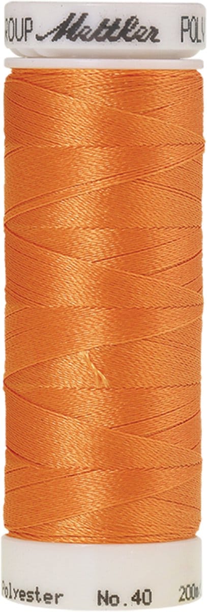 Mettler borduurgaren - Oranje - Nr 1010 - Polysheen - 200 meter