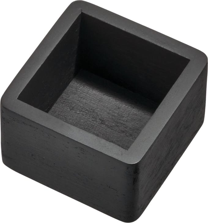 Lade Organizer, 7.6 x 7.6 x 5 cm, Paulownia Hout, Zwart - iDesign | The Home Edit