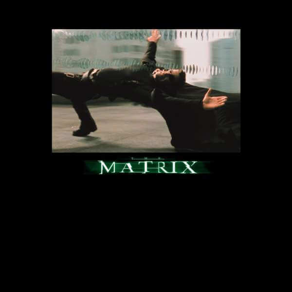 Matrix Bullet Time Hoodie - Black - XL
