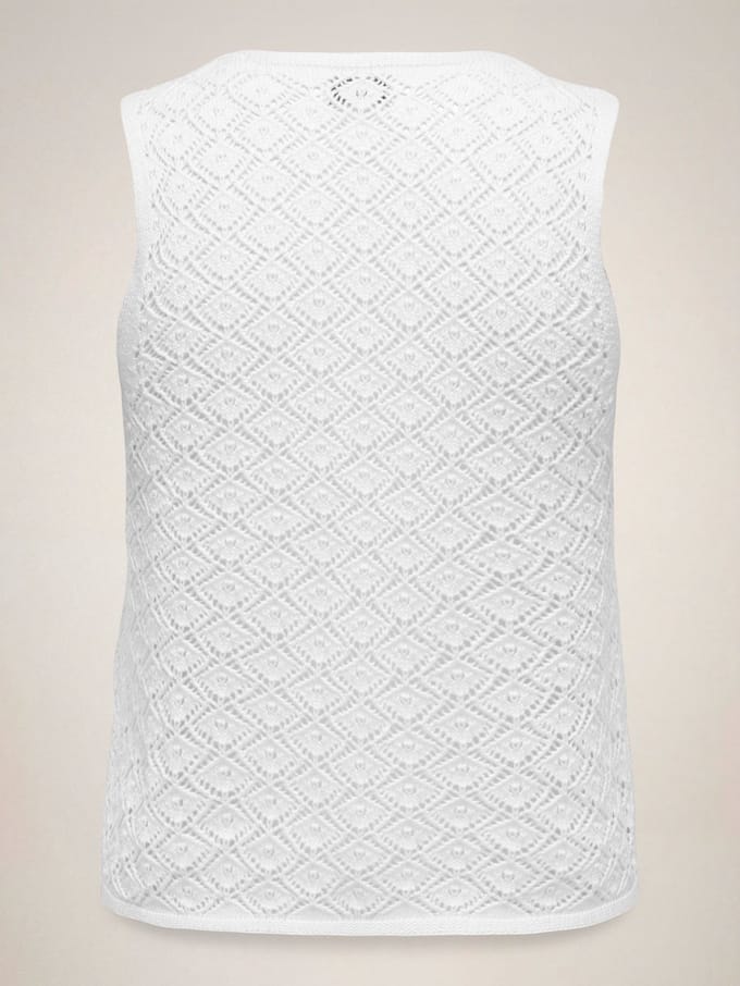 Jacqueline de Yong Jdytikka sl tie vest off-white