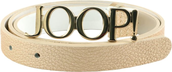 JOOP! Leren Riem 2,0 CM Women's Cow Leather Belt W75 Beige