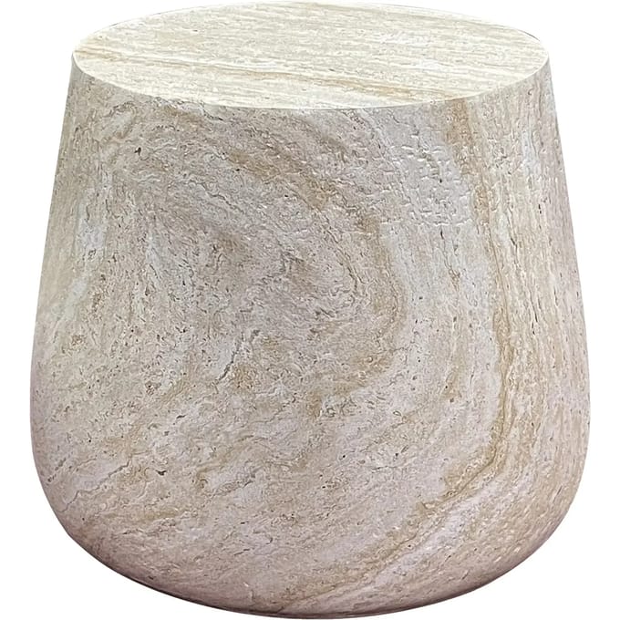 House Nordic Sidetable Bonn Naturel Ø37cm