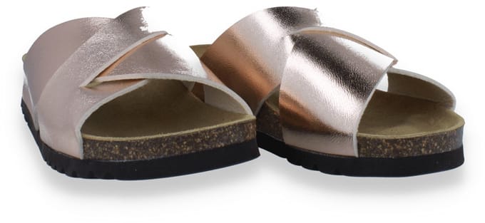 Scholl Dames Slipper Vivian Rosa | Rosegold | Maat: 39