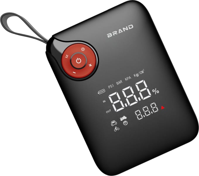 BTP - Jumpstarter - 12V - Met Luchtcompressor - LED Zaklamp