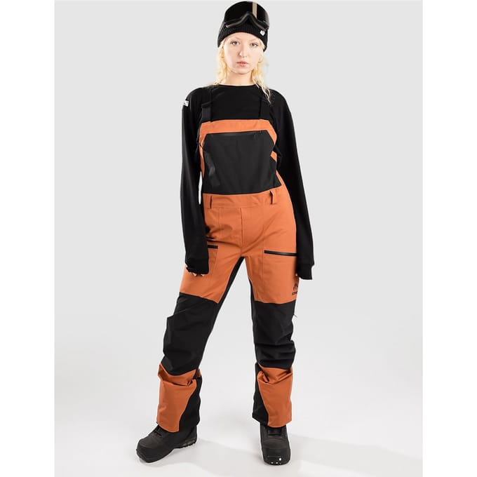 Jones Snowboards Mtn Surf Rec Bib Pants rood