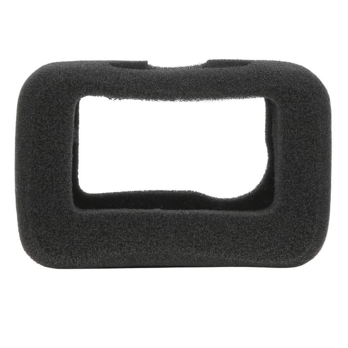 Voorruit Windruisonderdrukking Spons Schuim Case Cover voor DJI Osmo Action Sportcamera black