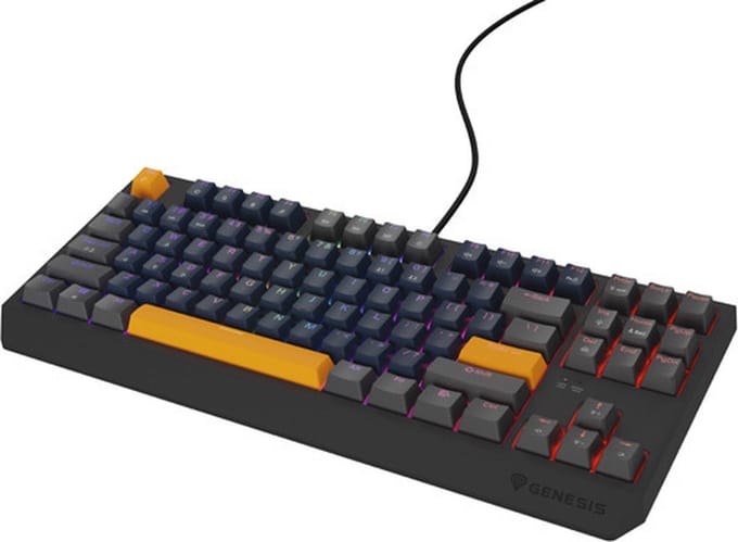 Genesis Thor 230 TKL – Mechanisch Gaming Toetsenbord – Hot Swap – Outemu Panda