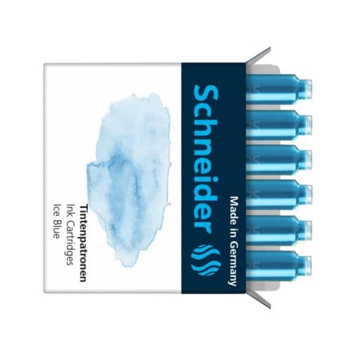 Schneider inktpatronen - pastel IJsblauw - doos 6 stuks - S-166130