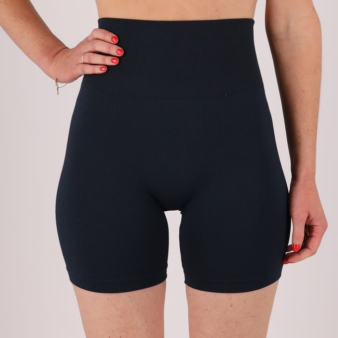 Morethansocks - Korte legging dames - Ribbed - Short - korte legging dames - biker short dames - biker short dames naadloos