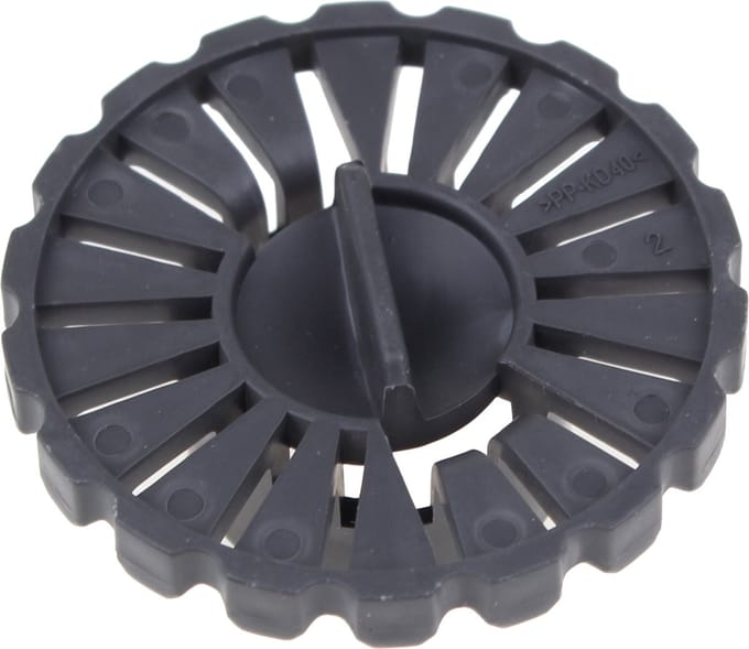 WHIRLPOOL - Bovenste sproeiarm - Doucheplafond Geluidsarm Grijs IKEA - 481010601299