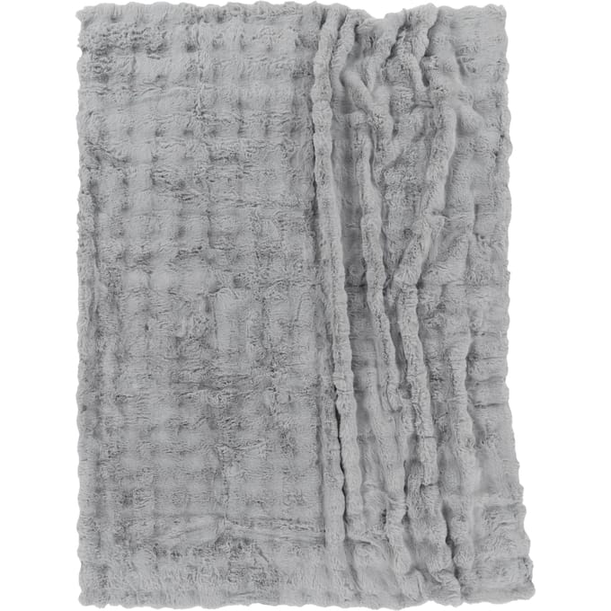 Zachte deken Arnia grijs  200x240 cm