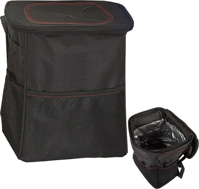 Prullenbak Auto - Autostoel Organizer - Auto Accessories Interieur - Auto Vuilnisbak