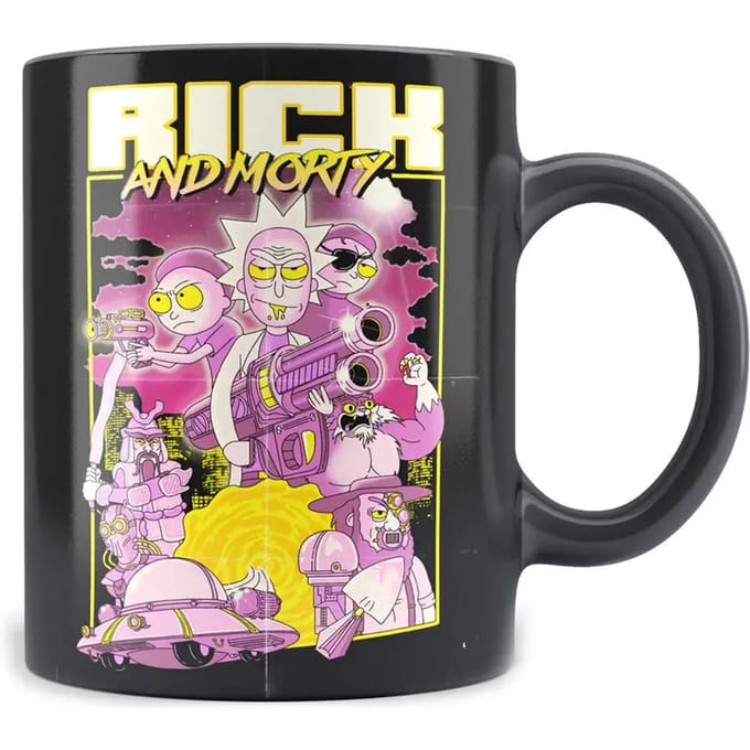 Mok SD Toys Rick and Morty Retro Poster