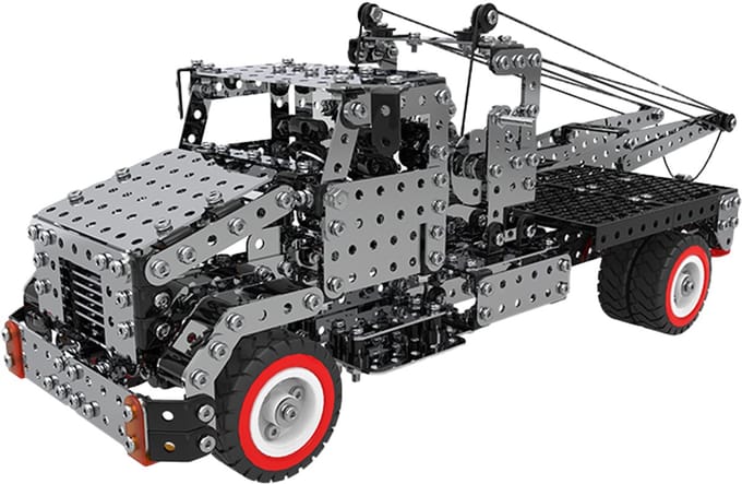 Bouwpakket Takelwagen (1000+ Onderdelen) | Beweegbaar | Modelbouw