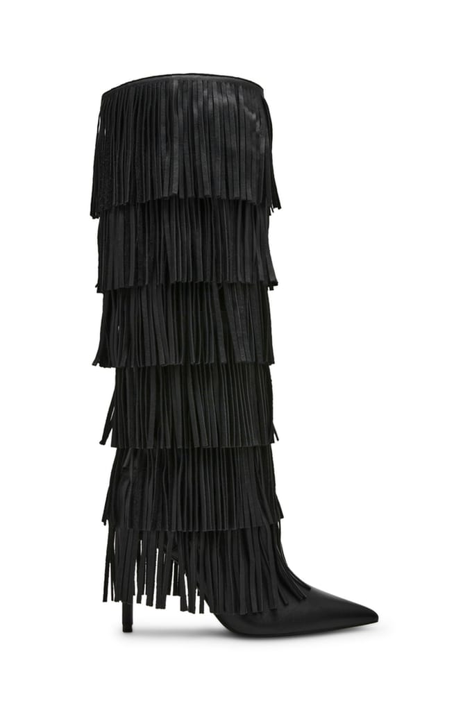 Steve Madden Wanderlust Boots Black Leather Taglia: 39 | Stivali Outlet | Donna | Nero