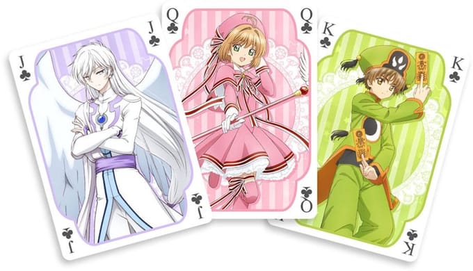 Sakami Merchandise Cardcaptor Sakura Clear Card Playing Cards / Speelkaarten Playing Cards / Speelkaarten