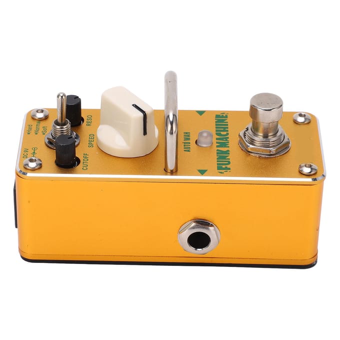 Gitaareffectpedaal FUNK MACHINE Single Auto WAH True Bypass Instrument Accessoire orange