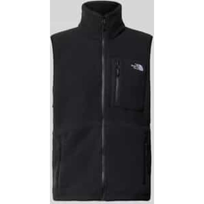 Regular fit bodywarmer met gestikt logo model 'Yumiori'