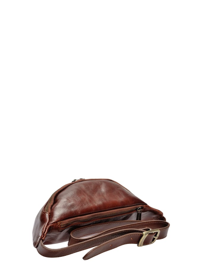 Isabella Rhea Bordeauxrood Rundleer Tas