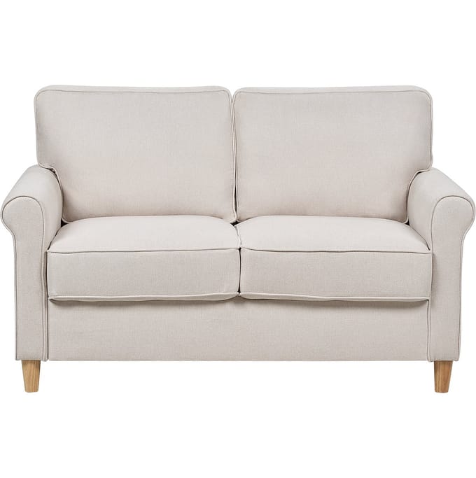 RONNEBY - Tweezitsbank - Lichtbeige - Polyester