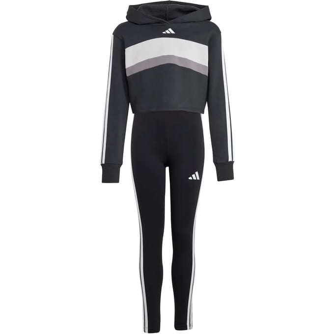 Meisjes trainingspak adidas Seasonal Essentials Tiberio 3 stripes
