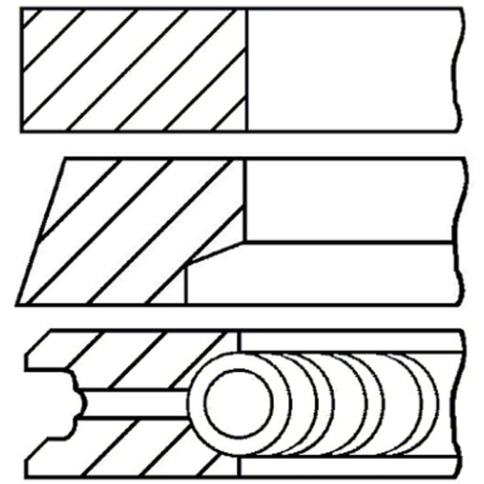 Goetze Engine Zuigerveren set GOETZE 08-138800-00