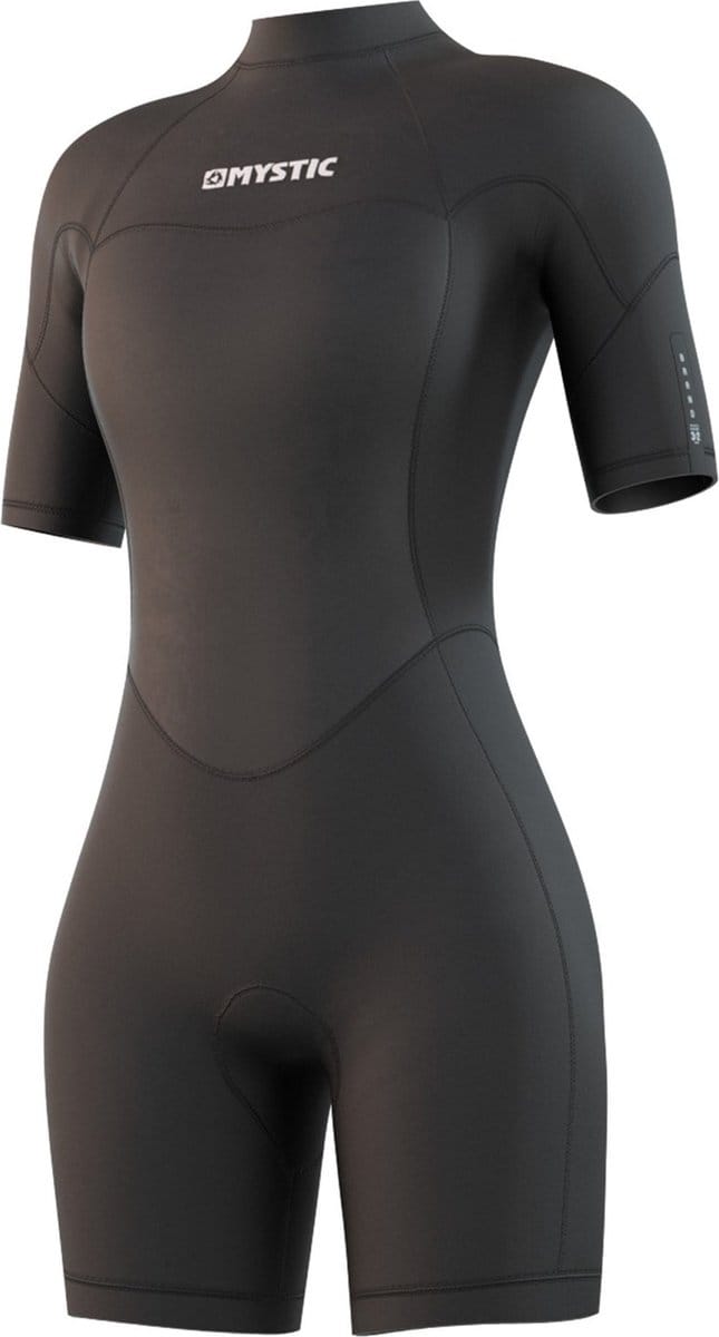 Mystic Brand Shorty 3/2mm Back-Zip Wetsuit Vrouwen - Maat L
