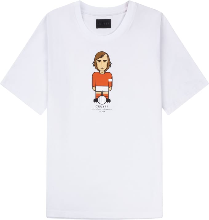 Cruyff - Avatar Holland T-Shirt - Wit/ Oranje