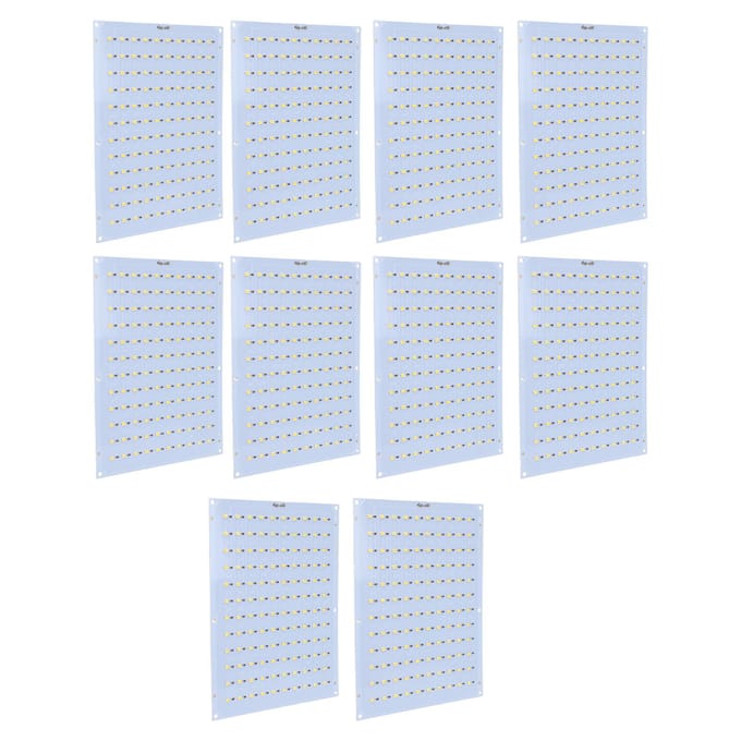 10 STKS CMYK LED Achtergrondverlichting Paneel Geschikt voor Bambu Lab P1 X1 A1 Serie 3D Printer PCB Lithophane Paneel Warm Licht 3D Printen white