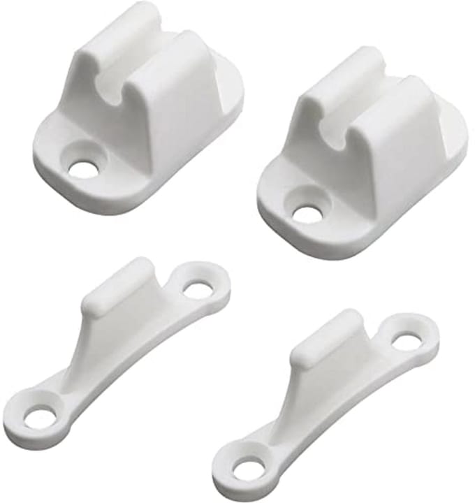 Caravan Deur Retainer Catch Set van 2 - Nylon Deurstopper voor Camper en Boot