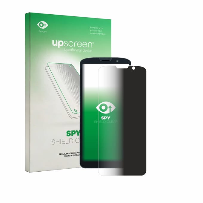 upscreen - privacy screenprotector voor Unitech EA630 - Folie Beschermfolie Blauwlichtfilter