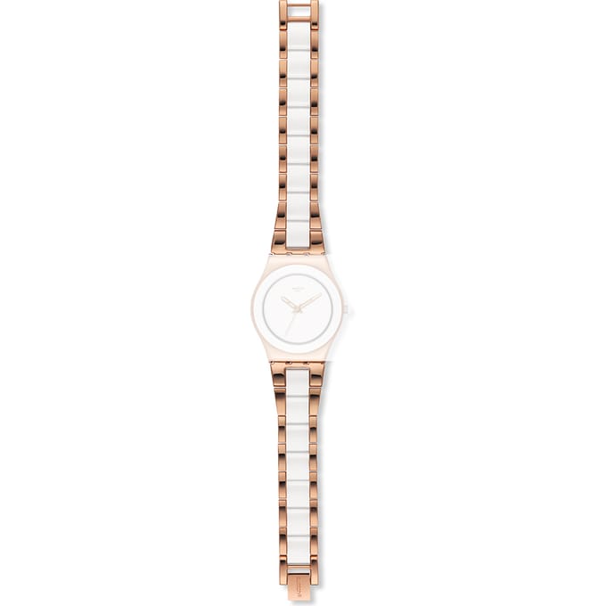 Swatch Irony - Medium - YL AYLG121G YLG121G Rose Pearl Horlogeband