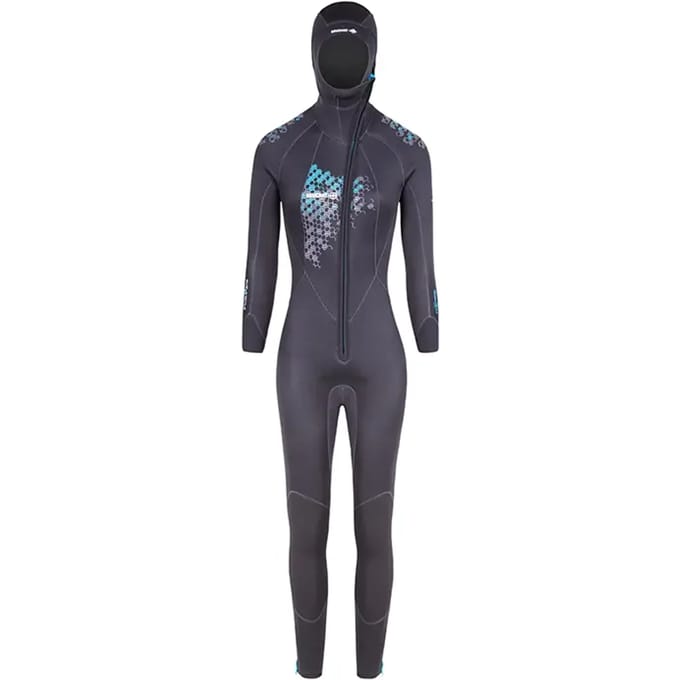 Wetsuit met aangehechte muts voor vrouwen Beuchat Alize 7 mm