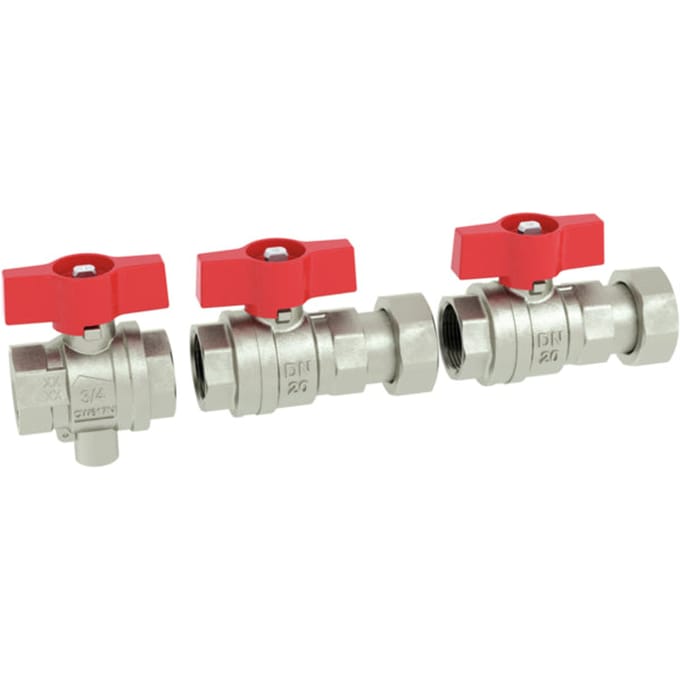 Middelste accessoireset zonder passtuk DN 40