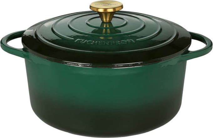 Braadpan 26cm rond racing green PROVENCE Küchenprofi