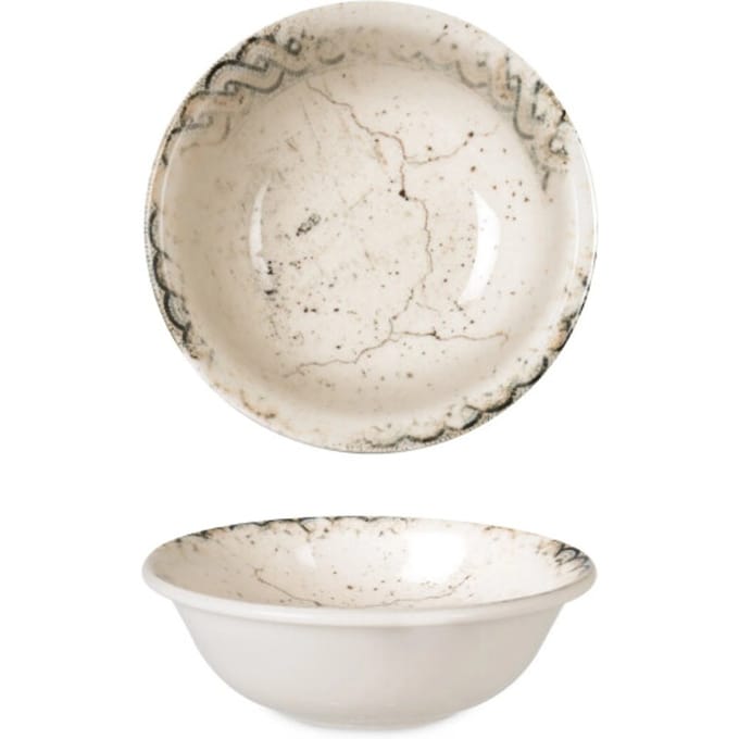 Rinart Kommetje - Remnant - Porselein - 16 cm (400cc) - set van 6