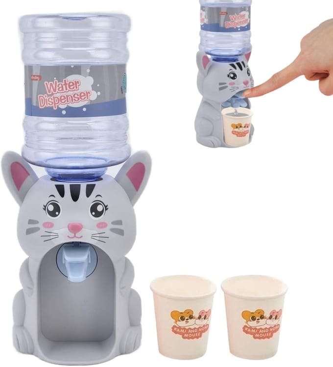Mini Waterdispenser - Leuke Drinkfontein - Kinder Keuken - Miniatuur Speelgoed