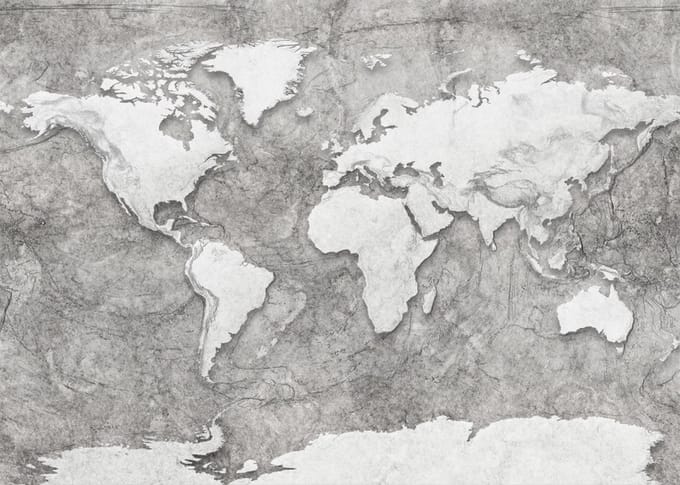 Fotobehang World Relief