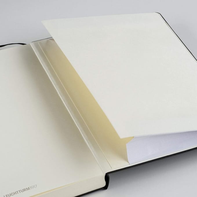 Notitieboek Classic A4 Oversized Glad Zwart