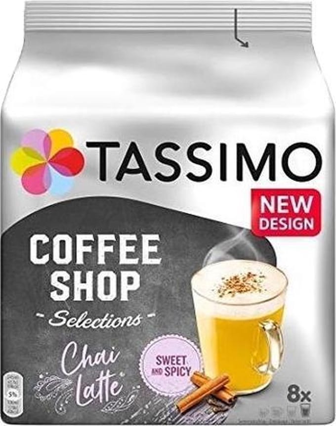 Tassimo Tea pods Chai Latte - 8 pcs