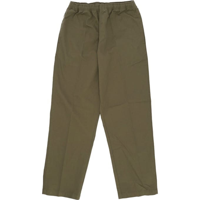 Easy Twill Pant Veldgroene lange herenbroek