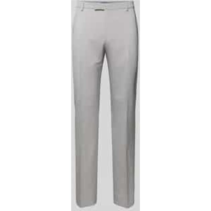 Slim fit pantalon met persplooien, model 'Blayr'