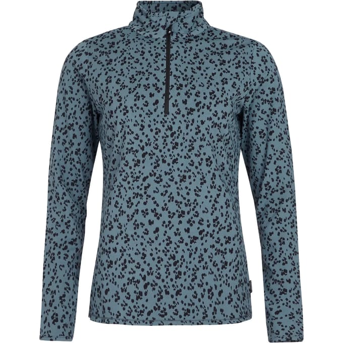 Dames 1/4 zip fleece Protest Prtviolet