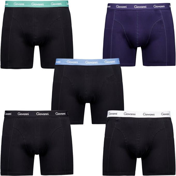 5-pack Giovanni Heren boxershorts assorti - maat L