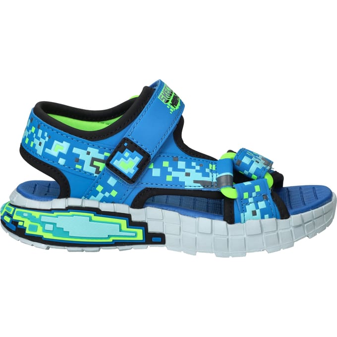 Skechers MEGA-SPLASH 4K Jongens Sandalen - Zwart